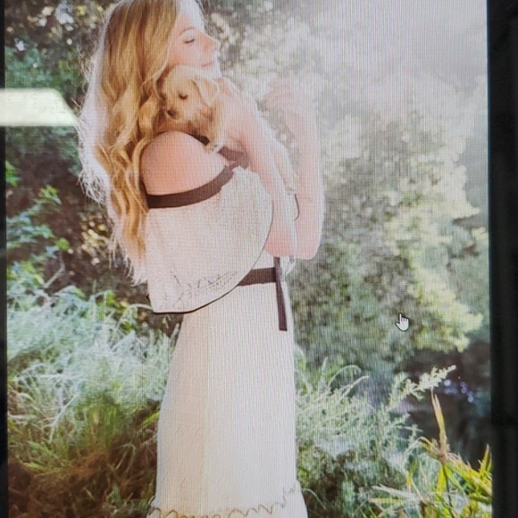 Adeline Rae Bow Cold Shoulder- lace dress - Picture 4 of 8